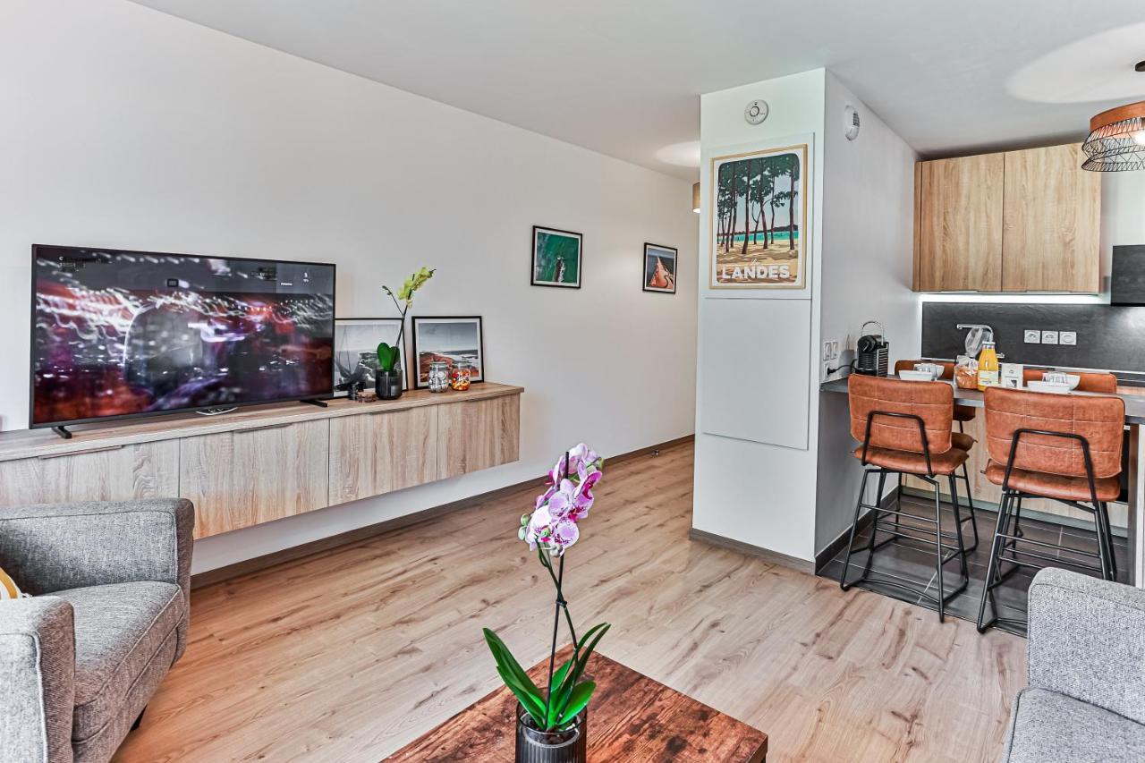 Atlantic Selection - Le Galupat - Au Calme Avec Jardin & Parking Apartman Capbreton Kültér fotó