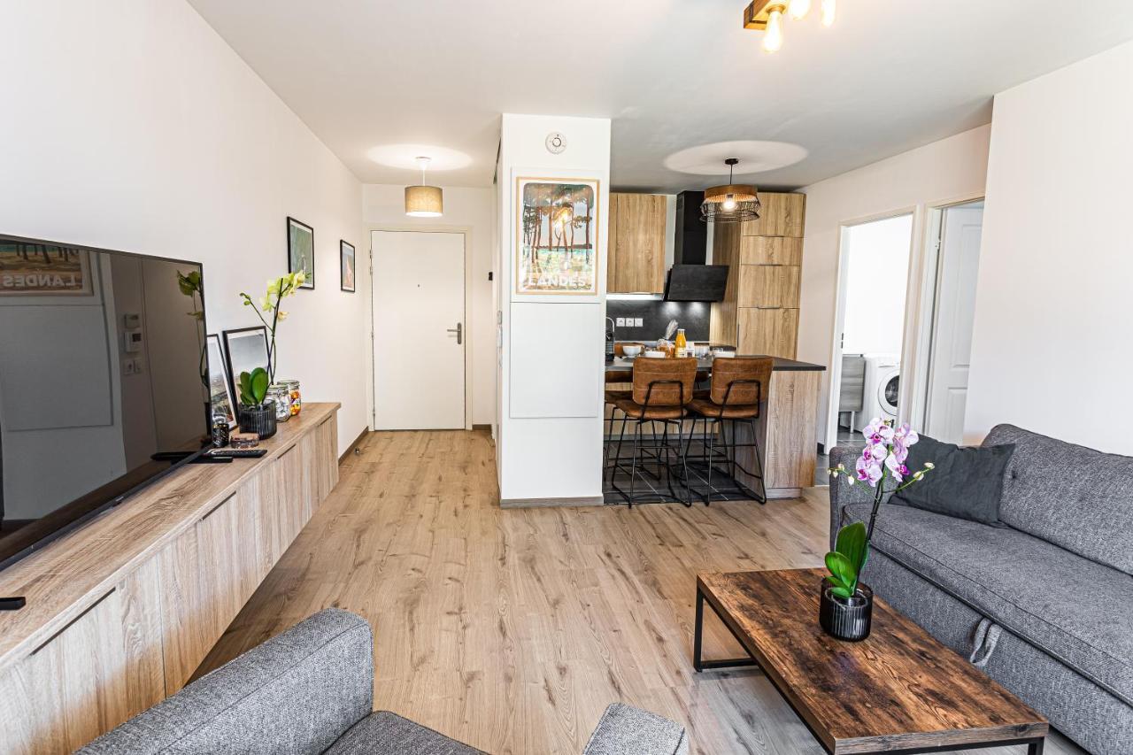 Atlantic Selection - Le Galupat - Au Calme Avec Jardin & Parking Apartman Capbreton Kültér fotó